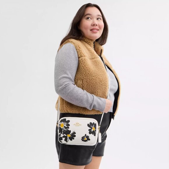 🌸 Coach Jamie Camera Bag With Floral Print - Picture 4 of 11